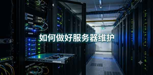 如何做好服务器维护